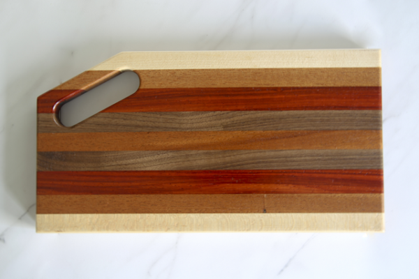 4 Color Small Cutting Board with Handle